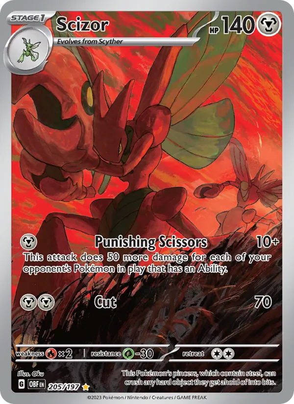 Scizor 205 – Holo