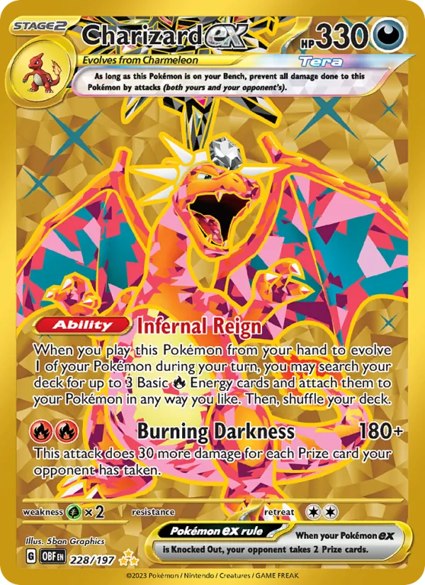 Charizard ex 228 – Holo