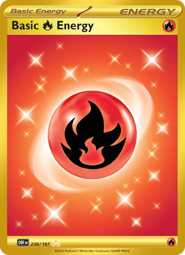 Basic Fire Energy 230 – Holo