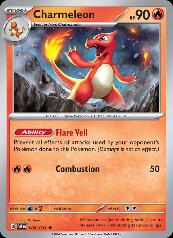 Charmeleon 008/091