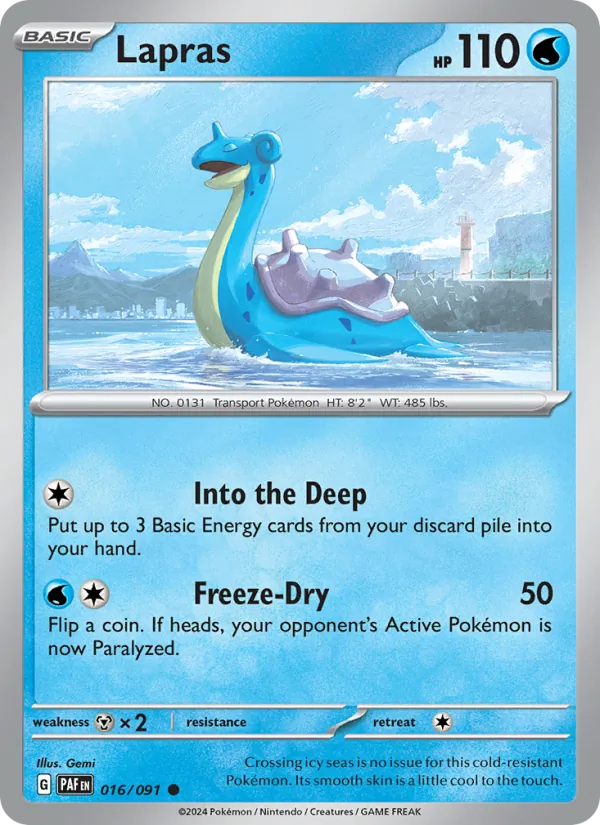 Lapras 016 – Non-holo