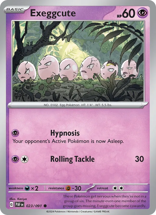 Exeggcute 023 – Non-holo