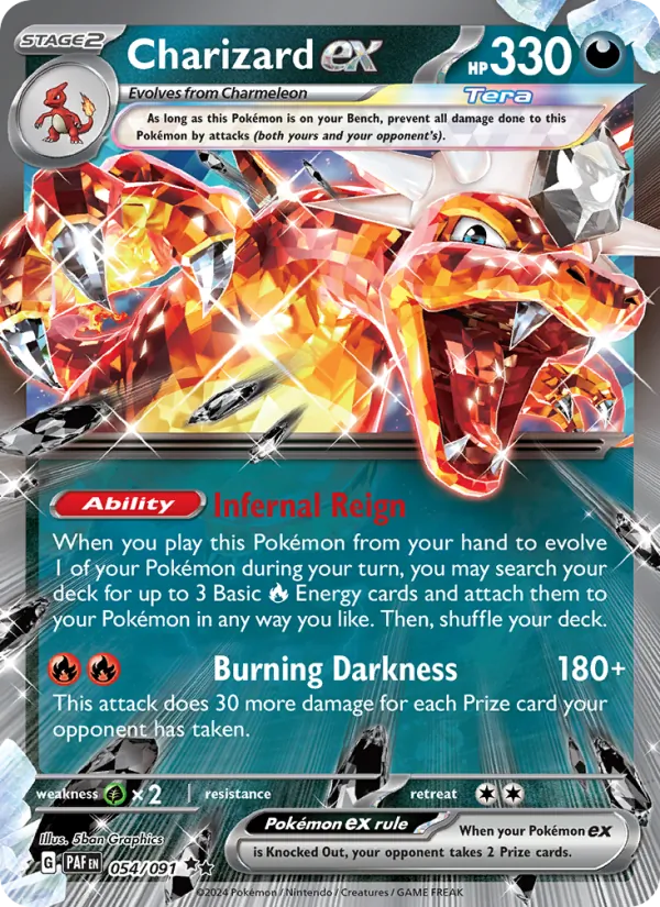 Charizard ex 054 – Holo