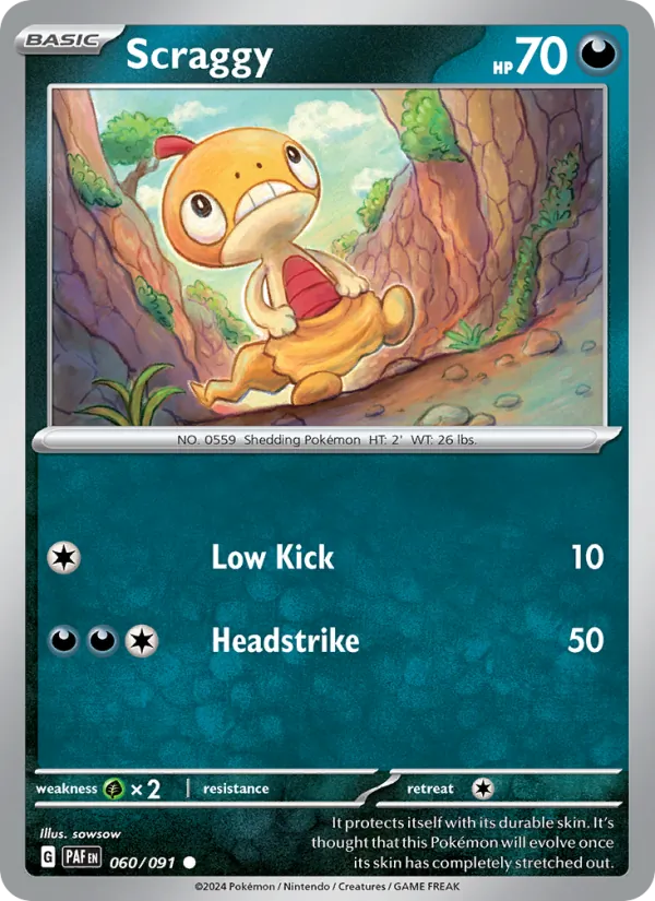 Scraggy 060 – Non-holo