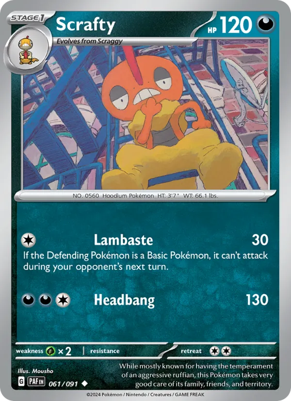Scrafty 061 – Non-holo