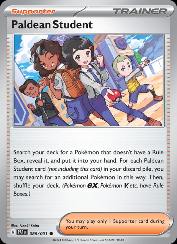 Paldean Student 086/091