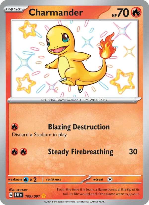 Charmander 109 – Holo