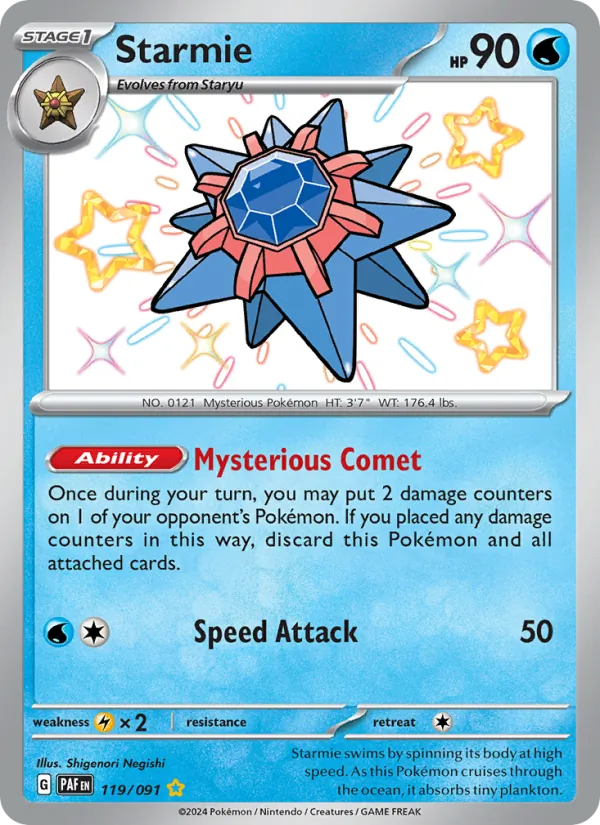 Starmie 119 – Holo