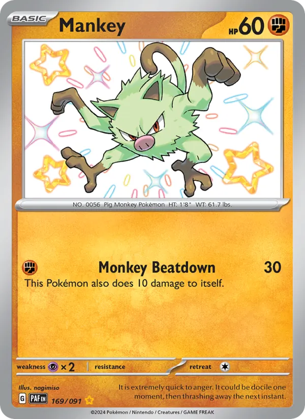 Mankey 169 – Holo