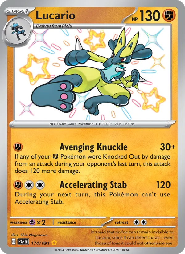 Lucario 174 – Holo