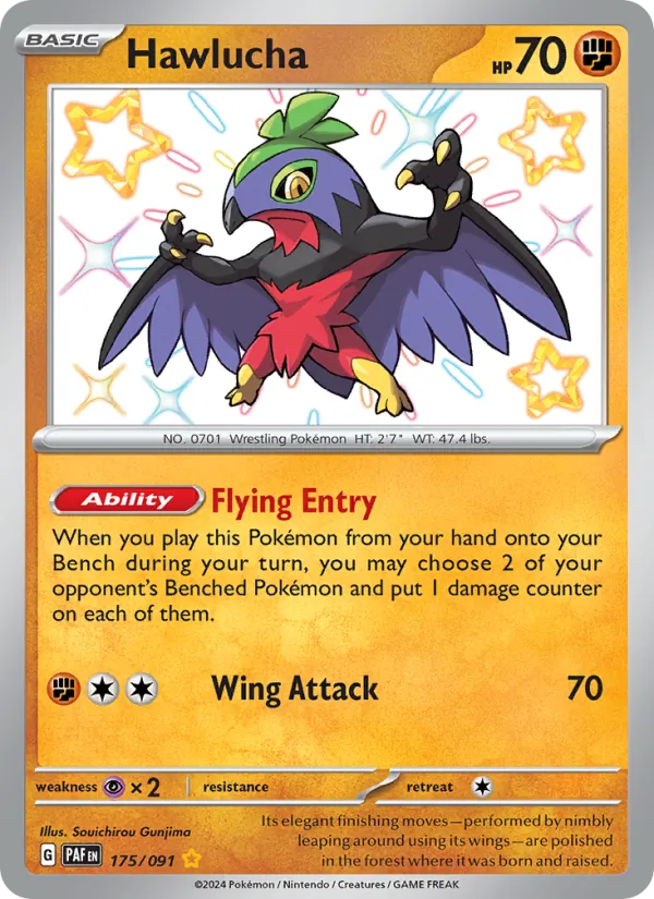 Hawlucha 175 – Holo