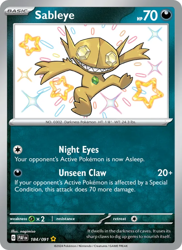 Sableye 184 – Holo