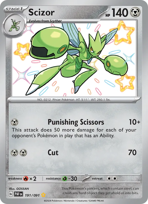 Scizor 191 – Holo