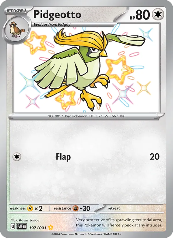 Pidgeotto 197 – Holo