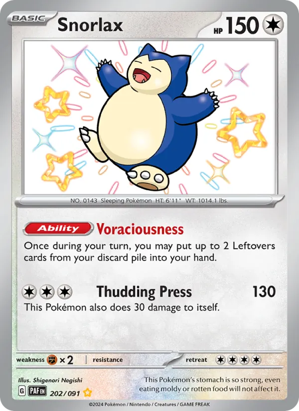Snorlax 202 – Holo