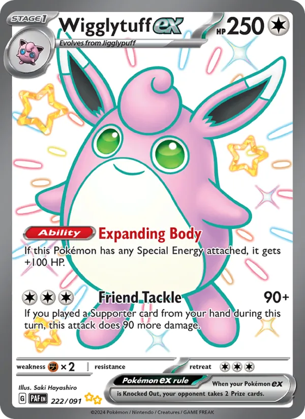 Wigglytuff ex 222 – Holo
