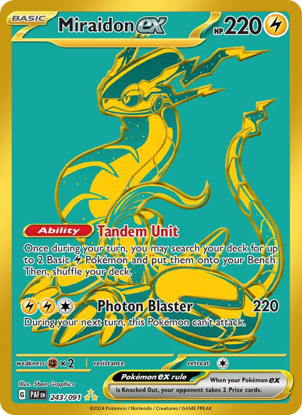 Miraidon ex 243 – Holo