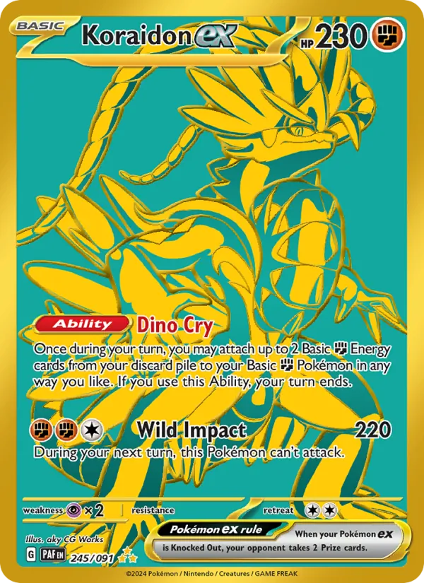 Koraidon ex 245 – Holo