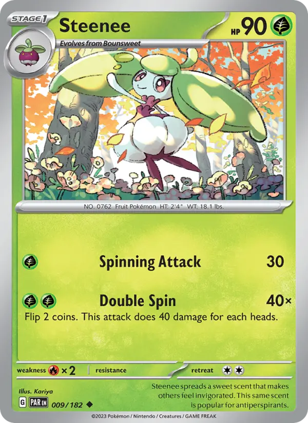 Steenee 009 – Non-holo