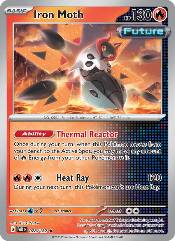 Iron Moth 028 – Reverse Holo
