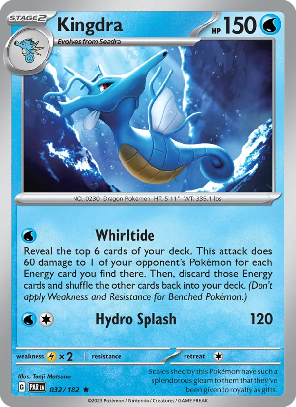 Kingdra 032 – Reverse Holo