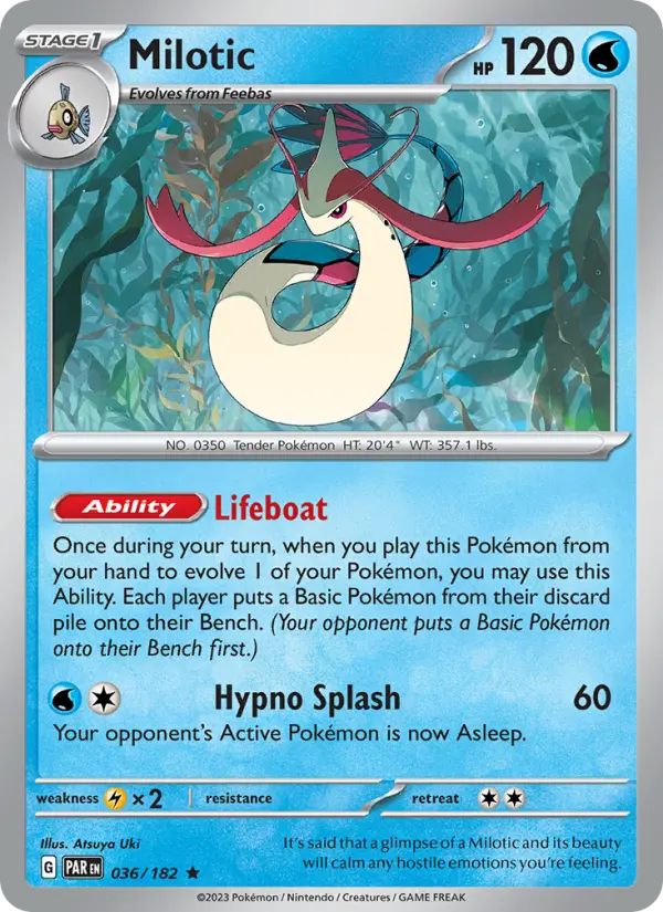 Milotic 036 – Reverse Holo