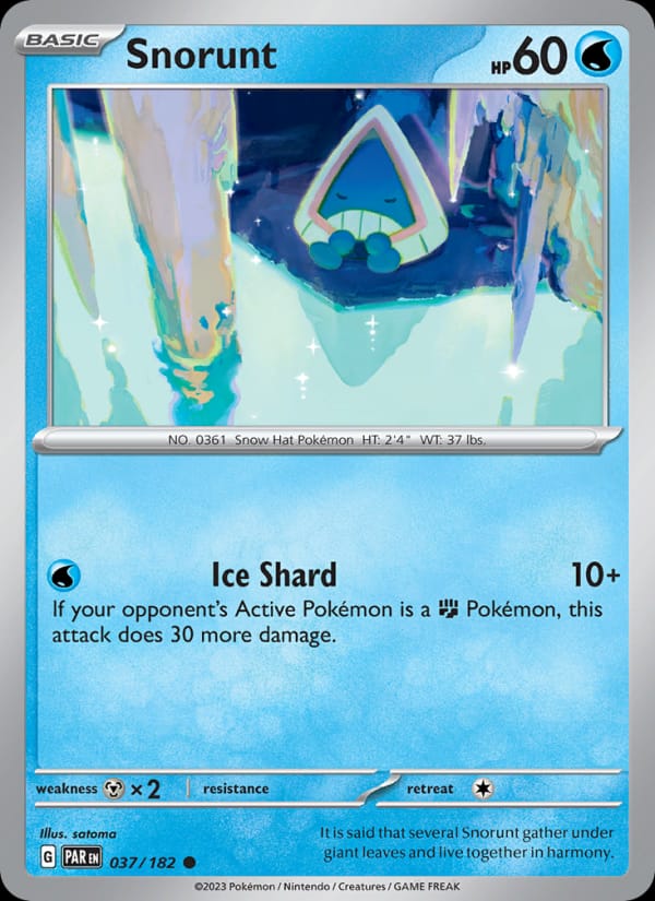 Snorunt 037/182