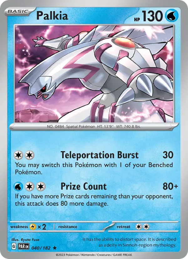 Palkia 040 – Reverse Holo