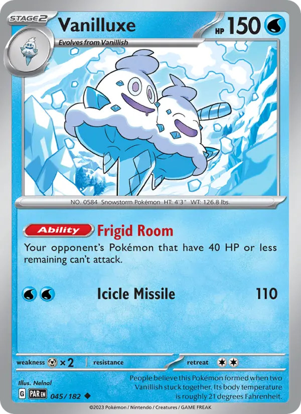 Vanilluxe 045 – Non-holo