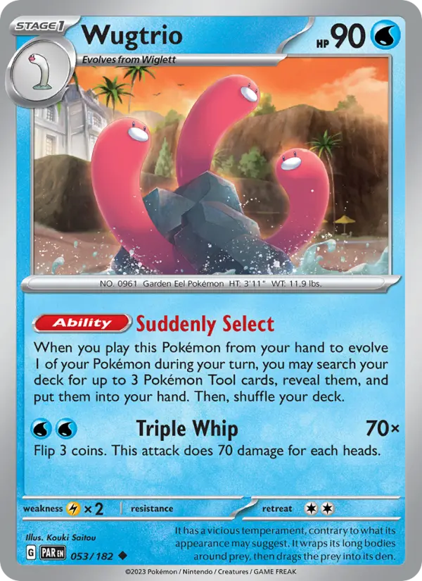 Wugtrio 053 – Non-holo