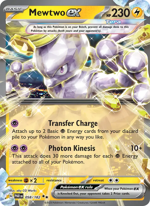 Mewtwo ex 058 – Holo