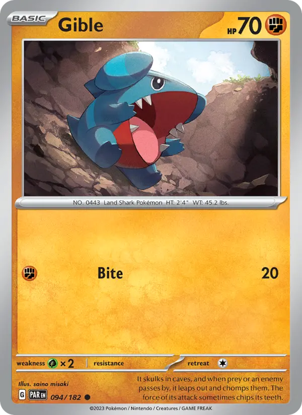 Gible 094 – Non-holo
