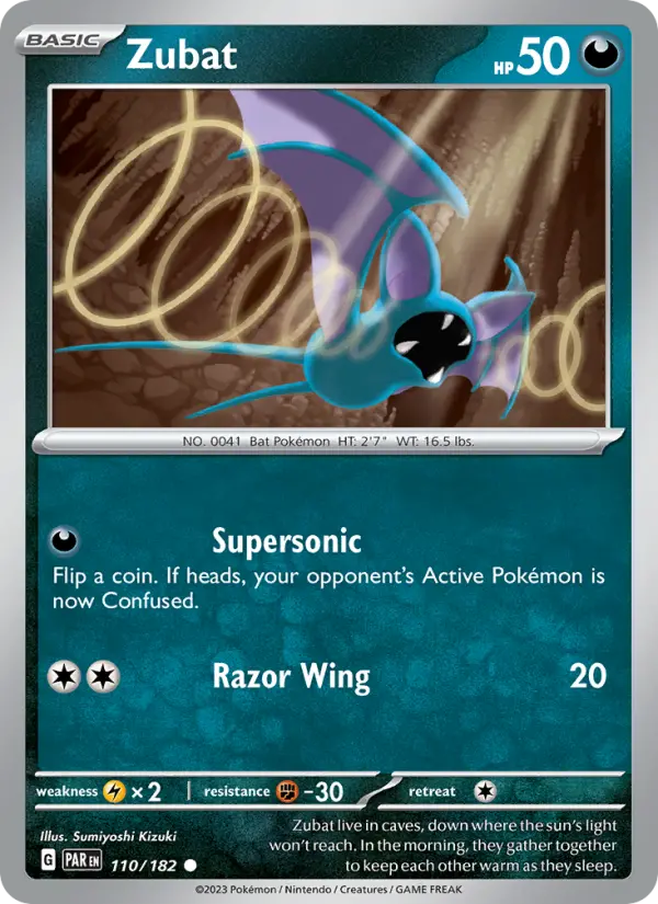 Zubat 110 – Non-holo