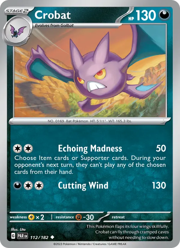 Crobat 112 – Non-holo