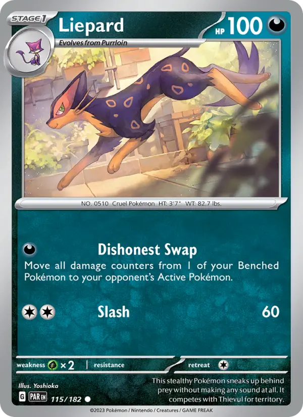 Liepard 115 – Non-holo