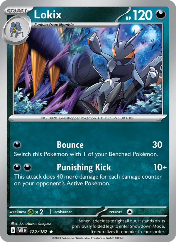Lokix 122 – Reverse Holo