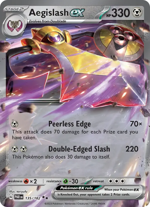 Aegislash ex 135 – Holo