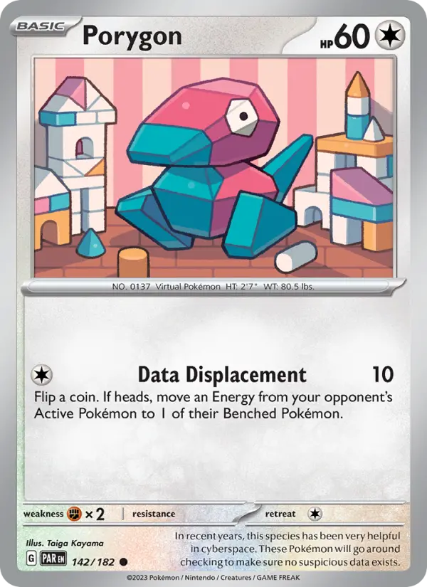 Porygon 142 – Non-holo
