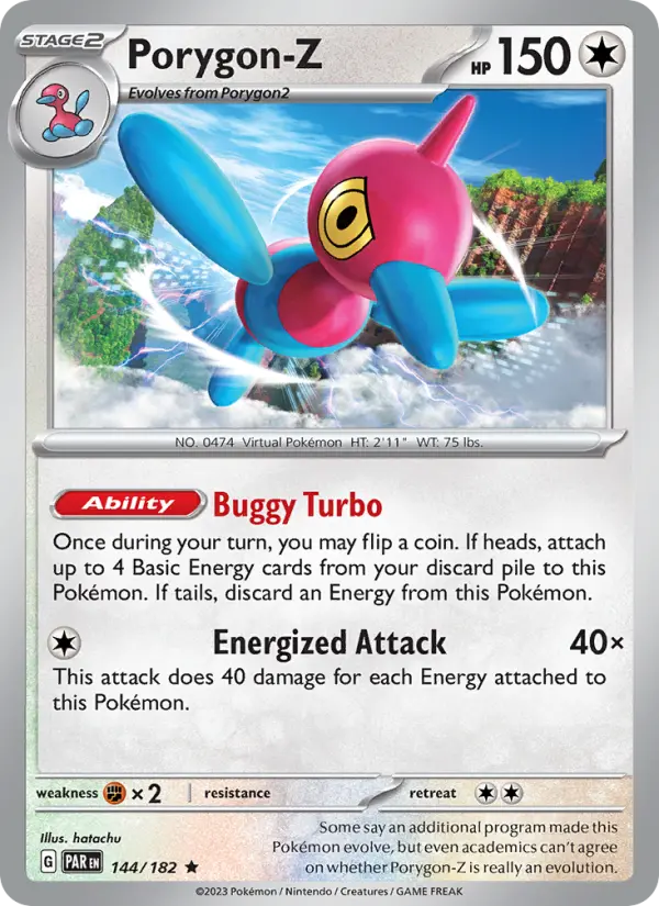 Porygon-Z 144 – Reverse Holo