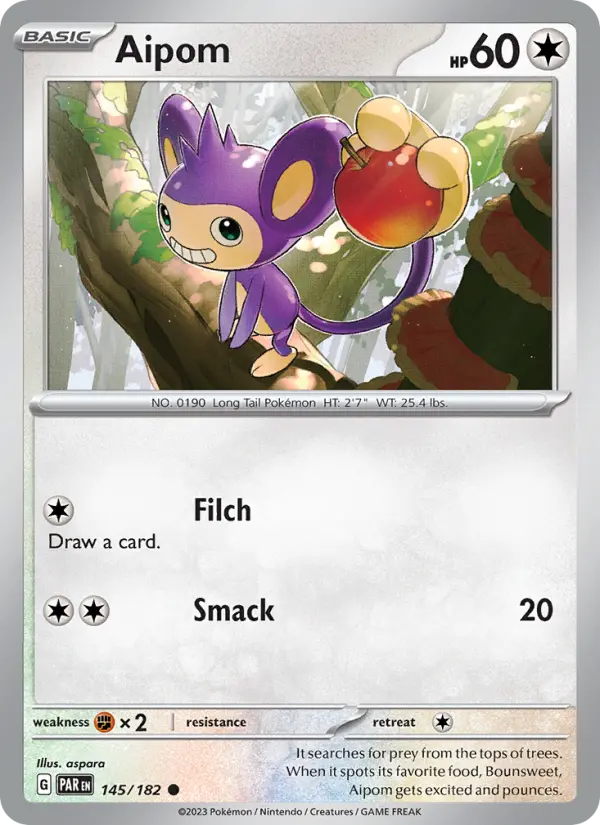 Aipom 145 – Non-holo