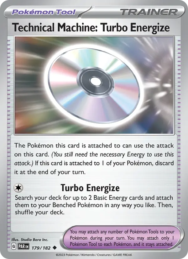 Technical Machine: Turbo Energize 179 – Non-holo