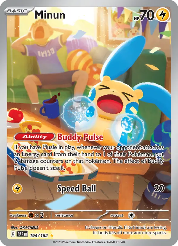 Minun 194 – Holo