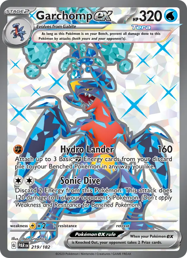 Garchomp ex 219 – Holo