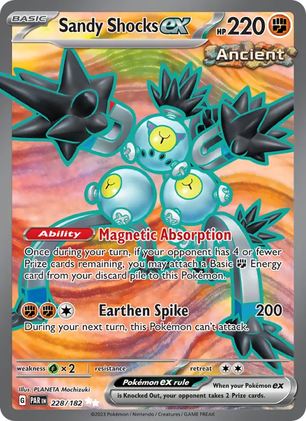 Sandy Shocks ex 228 – Holo