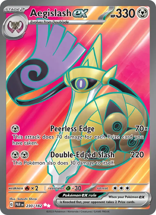 Aegislash ex 230 – Holo