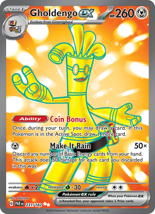 Gholdengo ex 231 – Holo