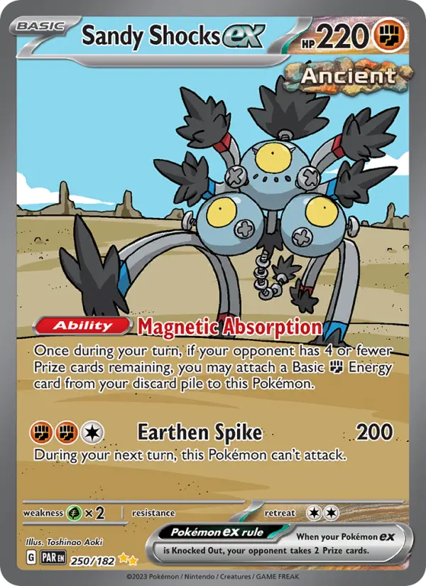 Sandy Shocks ex 250 – Holo