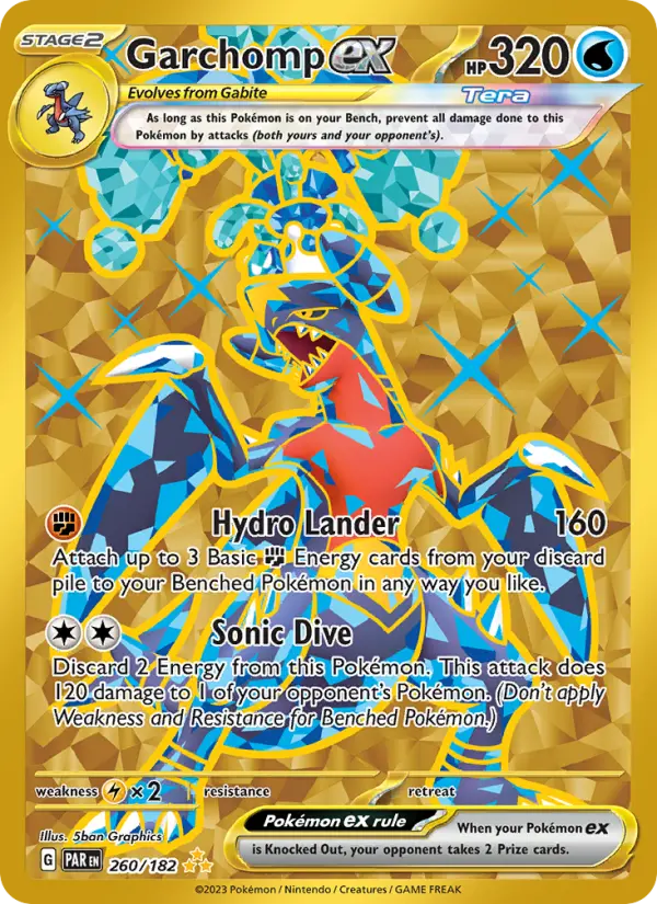 Garchomp ex 260 – Holo