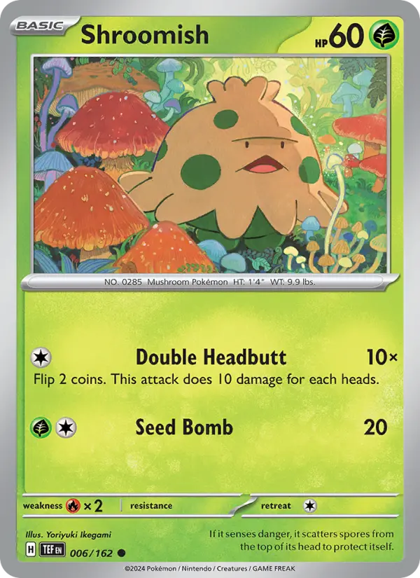 Shroomish 006 – Non-holo