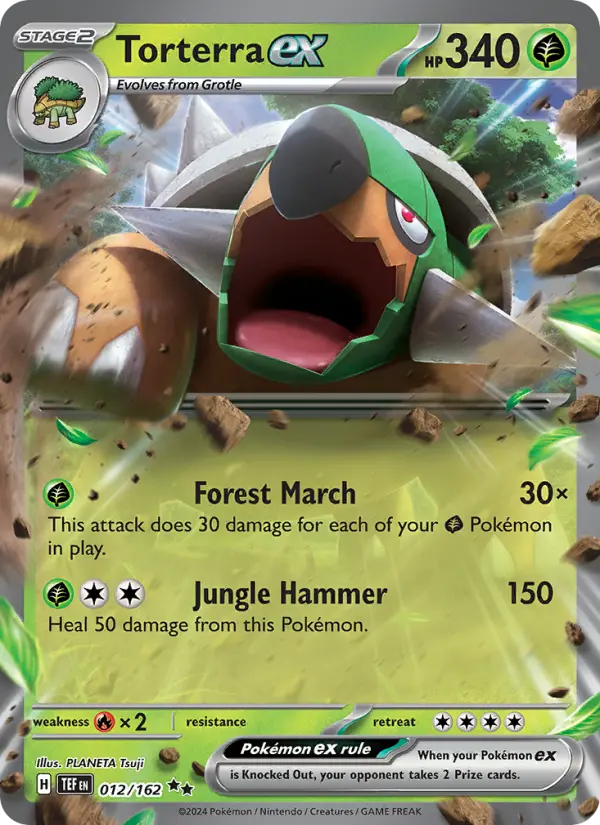 Torterra ex 012 – Holo